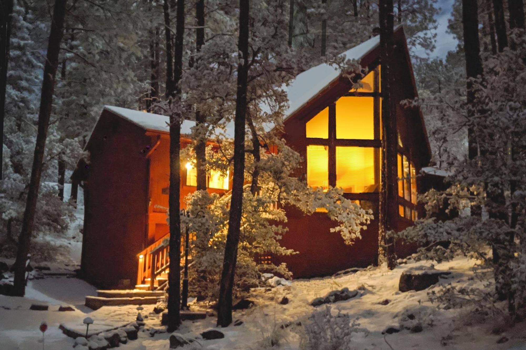 Prescott Cabin With Beautiful Forest Views And Deck! Exterior photo